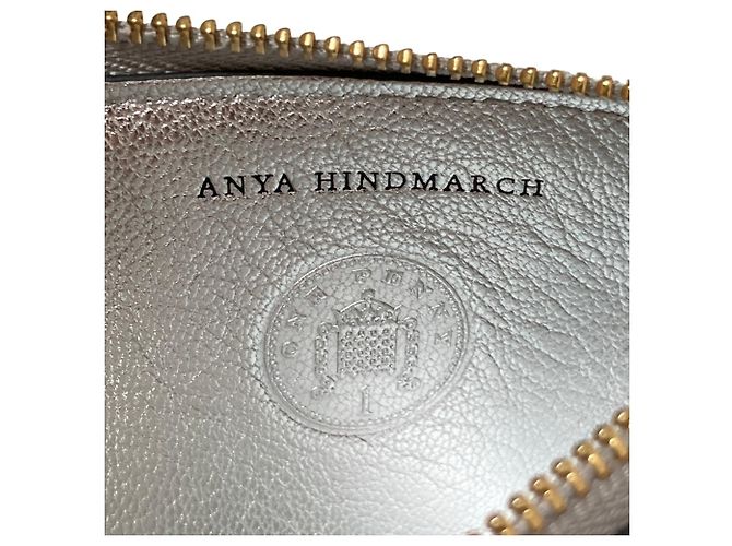 Tarjetero Anya Hindmarch Silver Plata - vista 6