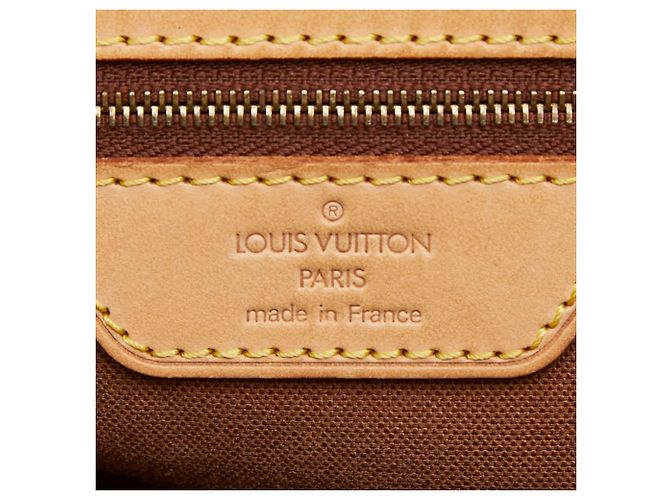 Saco de Ombro Louis Vuitton Monogram Cabas Mezzo Marrom - vista 11