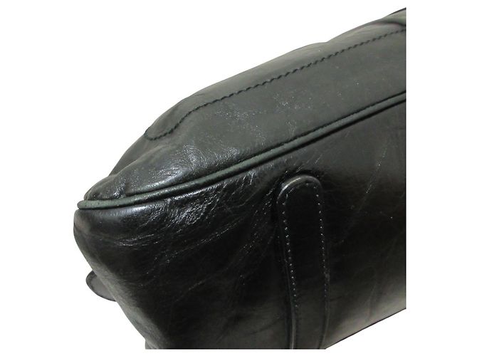 Borsa in pelle arricciata Dolce & Gabbana Miss Romantique Nero - vista 13