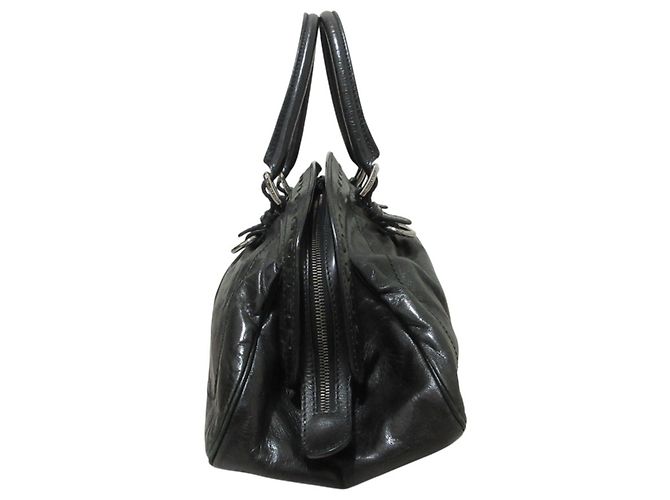 Borsa in pelle arricciata Dolce & Gabbana Miss Romantique Nero - vista 6