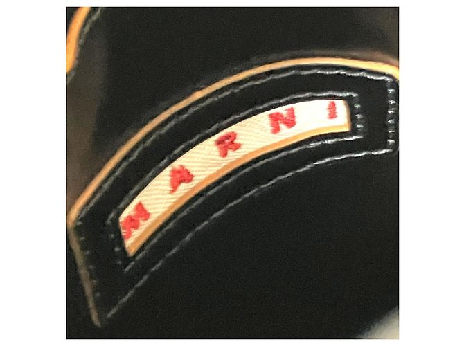 Borsa a spalla 2-Way Marni Museo con stampa girasole Nero - vista 6