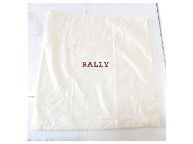 Bolsa de Ombro com Aba BALLY Fabro em Nylon Marrom Preto - vista 18