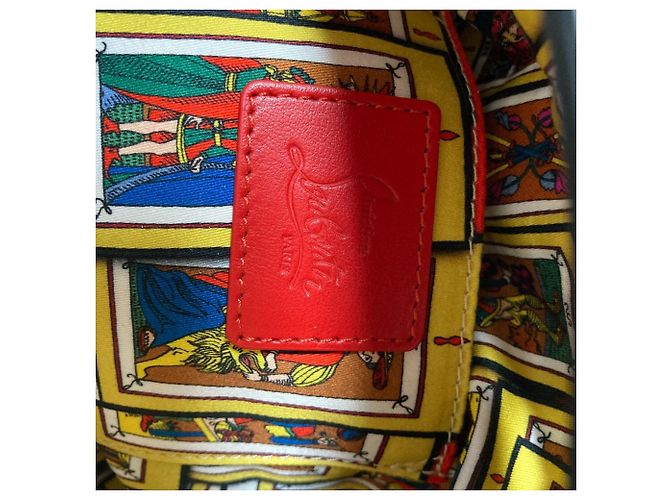 Bolso de hombro 2-way Christian Louboutin Caracaba Mini Multicolor - vista 10