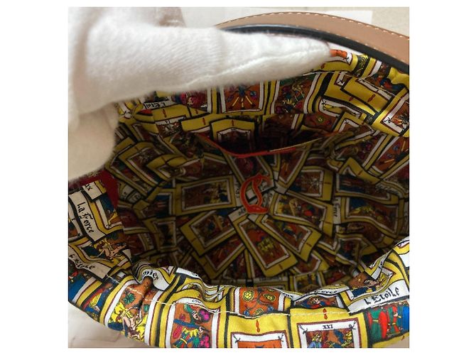 Bolso de hombro 2-way Christian Louboutin Caracaba Mini Multicolor - vista 11