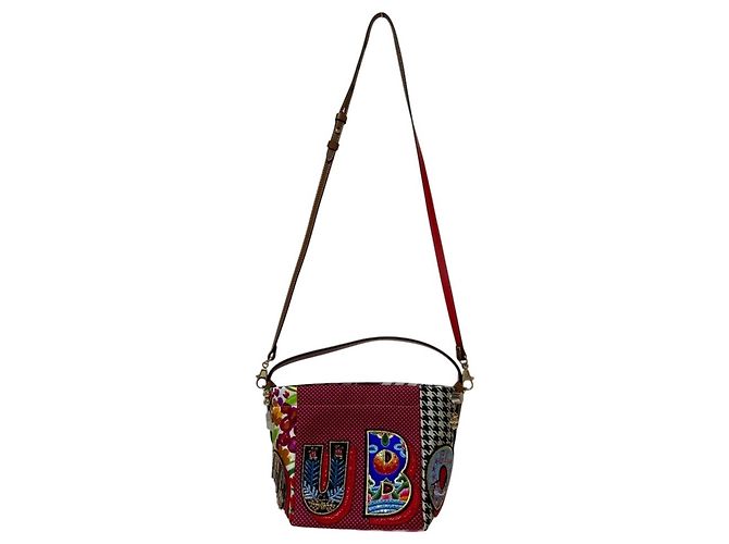 Bolso de hombro 2-way Christian Louboutin Caracaba Mini Multicolor - vista 12