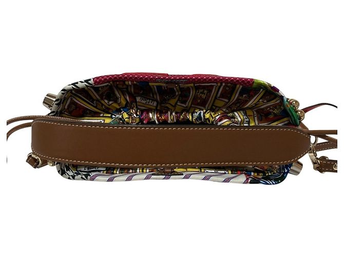 Bolso de hombro 2-way Christian Louboutin Caracaba Mini Multicolor - vista 4