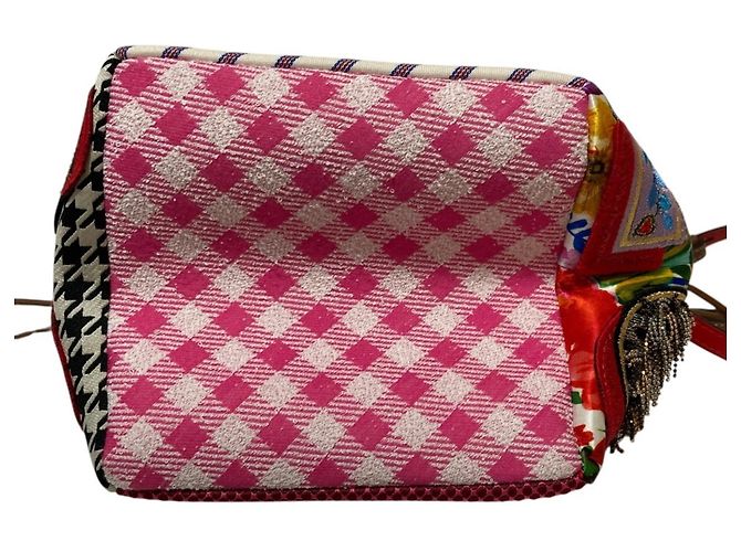 Bolso de hombro 2-way Christian Louboutin Caracaba Mini Multicolor - vista 5