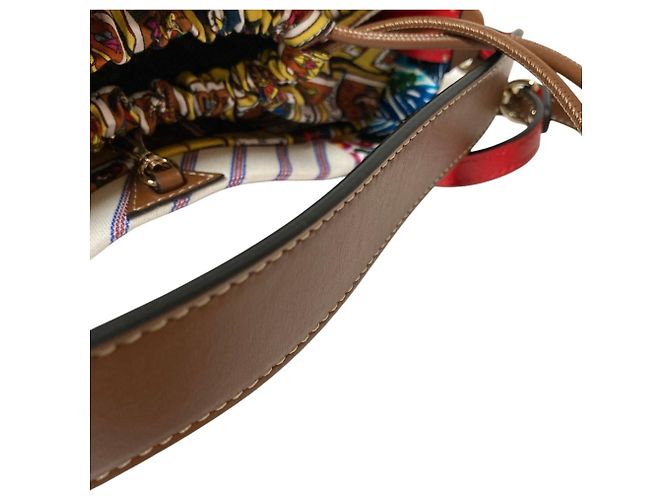 Bolso de hombro 2-way Christian Louboutin Caracaba Mini Multicolor - vista 6