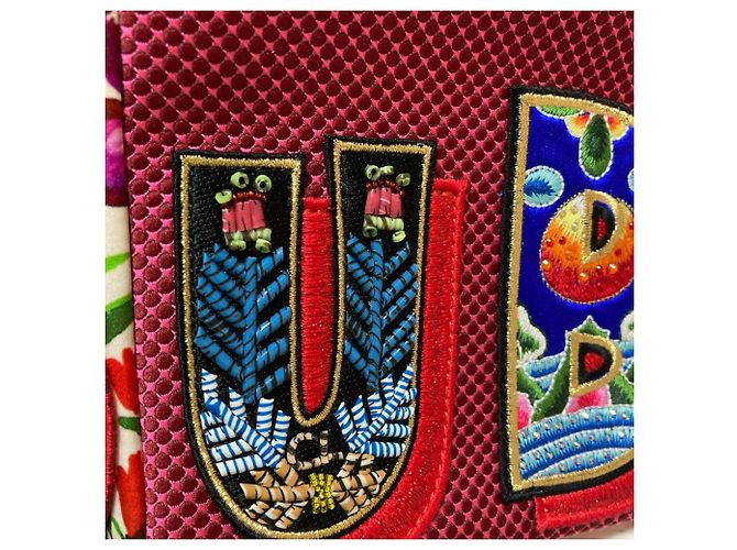 Bolso de hombro 2-way Christian Louboutin Caracaba Mini Multicolor - vista 8
