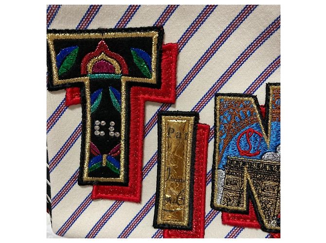 Bolso de hombro 2-way Christian Louboutin Caracaba Mini Multicolor - vista 9