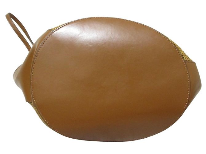 Borsa Marni Tropicalia in combinazione di pelle Marrone - vista 3