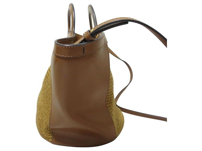 Borsa Marni Tropicalia in combinazione di pelle Marrone - vista 6