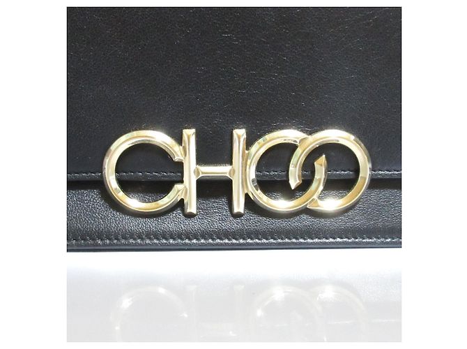 Borsa a tracolla con catena Jimmy Choo Kalina - Black Nero - vista 10