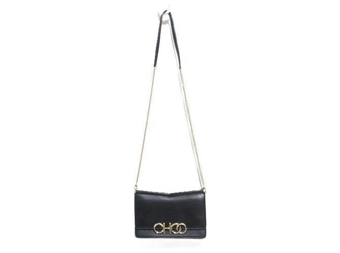 Borsa a tracolla con catena Jimmy Choo Kalina - Black Nero - vista 3