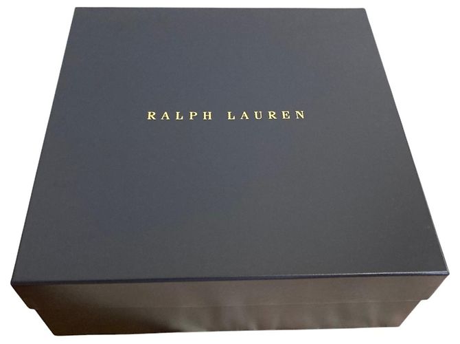 Borsa a tracolla in pelle verde scuro Ralph Lauren - vista 12