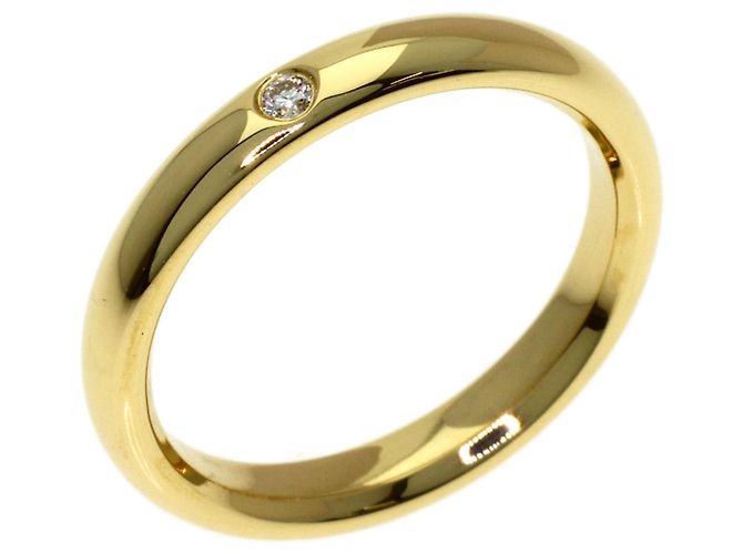 Autre Marque Anello fascia sovrapponibile Tiffany & Co. in oro giallo 18K - vista 2
