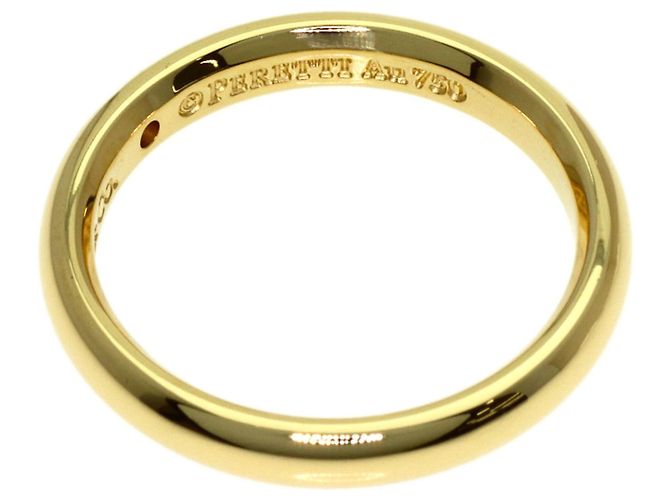 Autre Marque Anello fascia sovrapponibile Tiffany & Co. in oro giallo 18K - vista 5