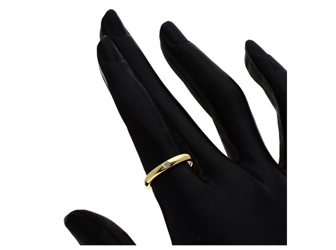 Autre Marque Anello fascia sovrapponibile Tiffany & Co. in oro giallo 18K - vista 6