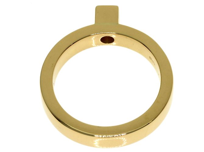 Gucci Square Diamantring aus 18K Gelbgold - Ansicht 4