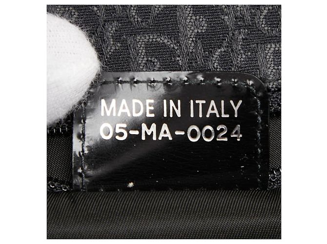 Borsa a spalla singola Christian Dior Trotter D'Trick Nero - vista 12