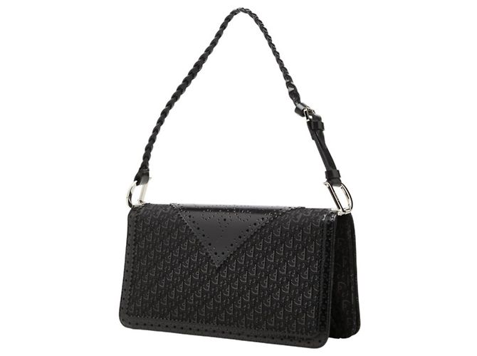 Borsa a spalla singola Christian Dior Trotter D'Trick Nero - vista 2