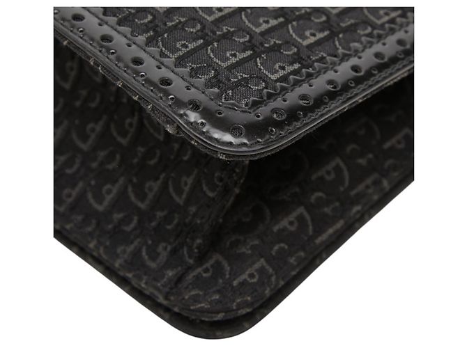 Borsa a spalla singola Christian Dior Trotter D'Trick Nero - vista 6