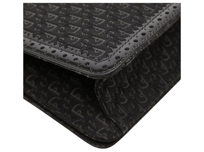 Borsa a spalla singola Christian Dior Trotter D'Trick Nero - vista 7