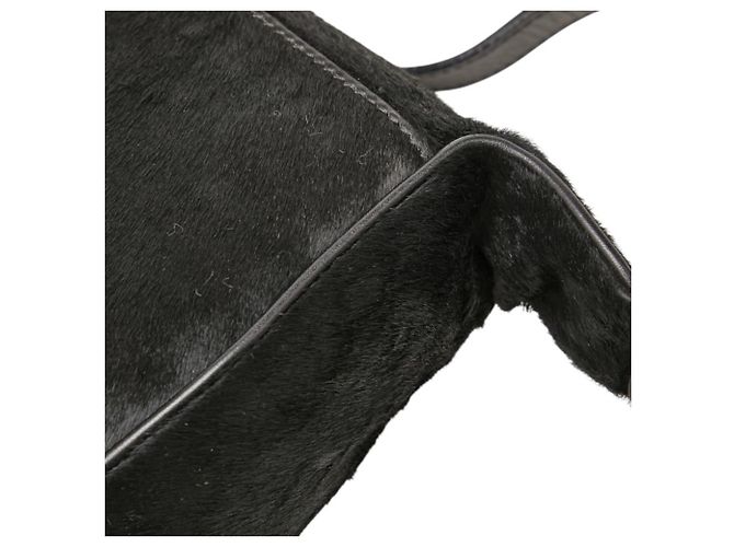 Borsa monospalla Fendi FF Logo Nero - vista 9