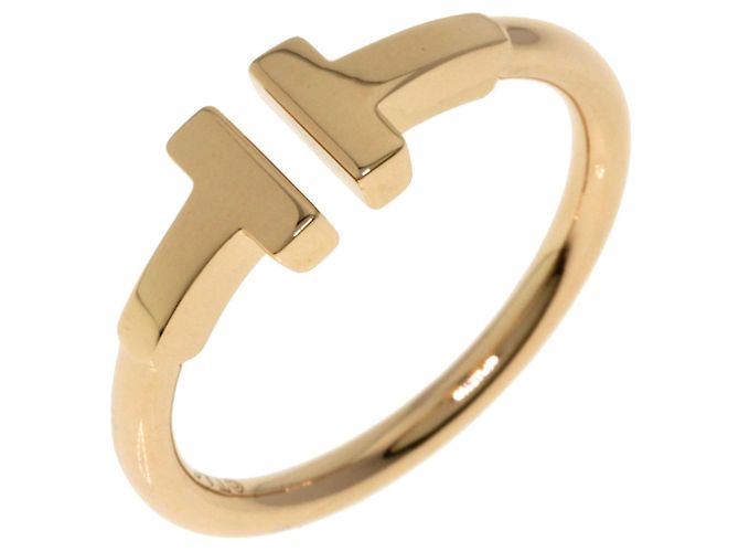 Autre Marque Anello Tiffany & Co. T Wire in oro rosa 18K - vista 2