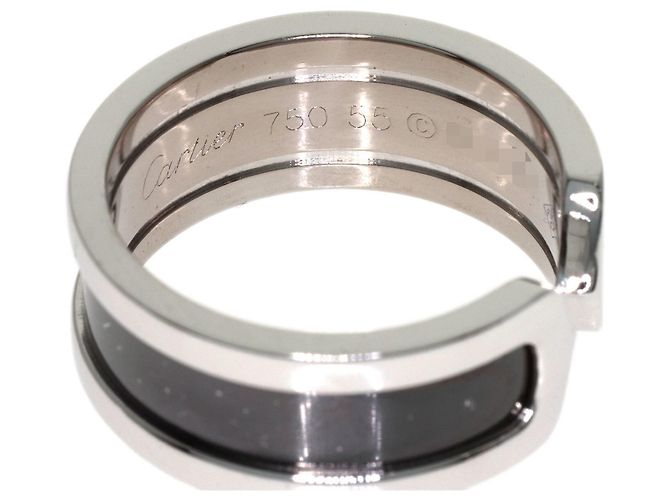 Cartier C2 Ring in 18K Weißgold - Ansicht 5