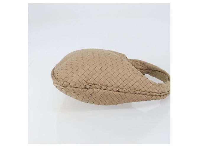 Bottega Veneta Veneta Hobo Intrecciato Nappa Medium Beige - vista 3