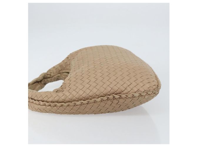 Bottega Veneta Veneta Hobo Intrecciato Nappa Medium Beige - vista 4