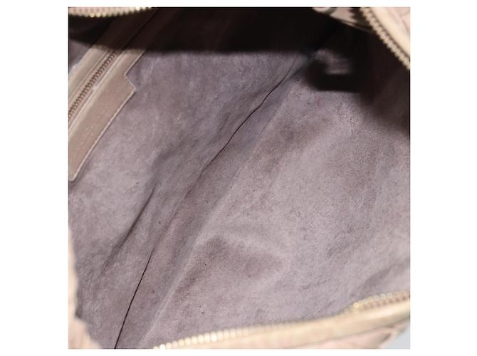 Bottega Veneta Veneta Hobo Intrecciato Nappa Medium Beige - vista 5