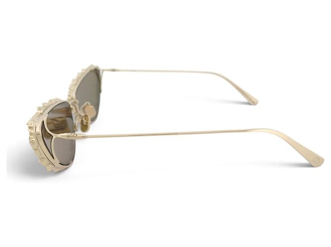 Autre Marque MISSDIOR STRASS CRISTAL DORE CD40109U GOLD SONNENBRILLE Golden - Ansicht 2