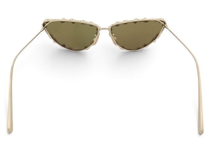 Autre Marque MISSDIOR STRASS CRISTAL DORE CD40109U GOLD SONNENBRILLE Golden - Ansicht 3