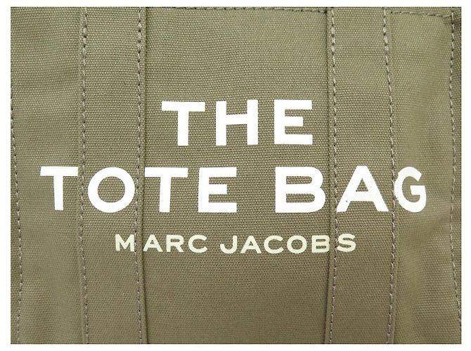 NUOVO MARC JACOBS THE SMALL TOTE BAG M0016493 BORSA A MANO IN tela TRACOLLA Verde - vista 8