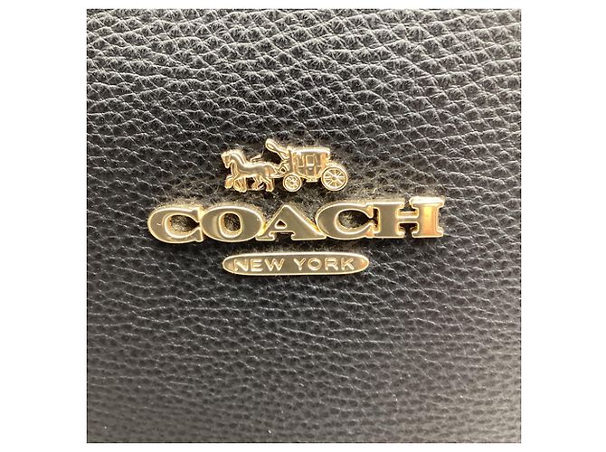 Coach Town Shopper aus schwarzem Narbenleder - Ansicht 10