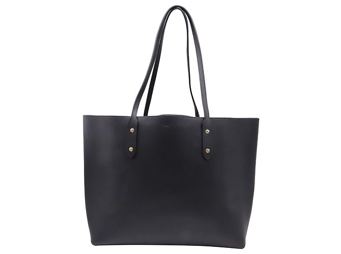 Coach Town Shopper aus schwarzem Narbenleder - Ansicht 4