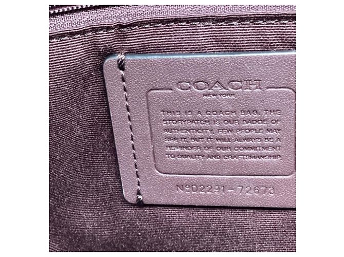 Coach Town Shopper aus schwarzem Narbenleder - Ansicht 7
