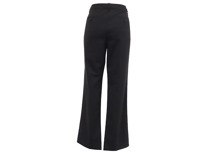 Theory taillierte Hose aus schwarzer Wolle - Ansicht 6