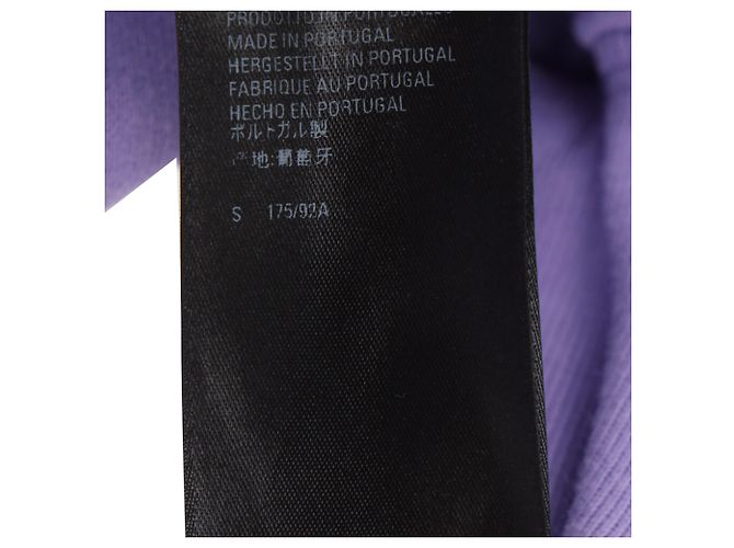 Everyday Felpa con cappuccio Balenciaga Caps Destroyed Oversize Fit in cotone viola Porpora - vista 7