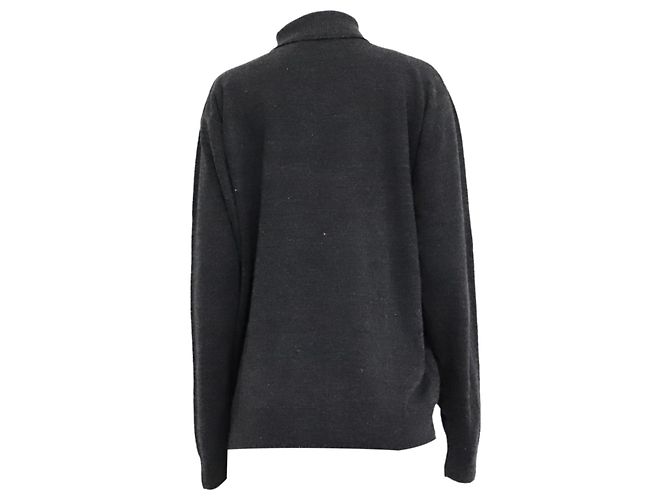 Autre Marque Pull à col roulé Boss Hugo Boss en cachemire noir - vue 4