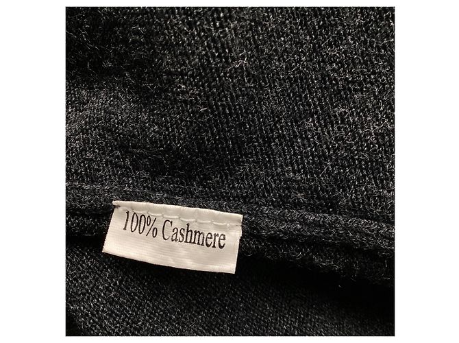 Autre Marque Pull à col roulé Boss Hugo Boss en cachemire noir - vue 6