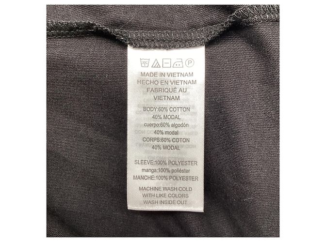 Blusa de mangas acampanadas Michael Kors en algodón negro - vista 5