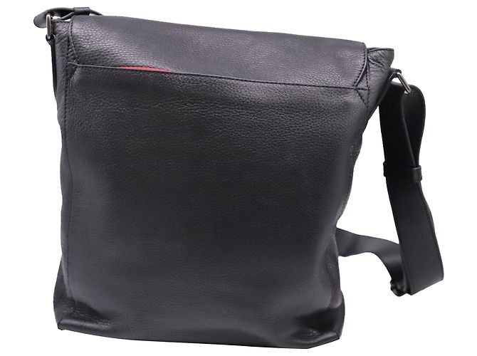 Borsa a tracolla Ralph Lauren in pelle nera Nero - vista 4