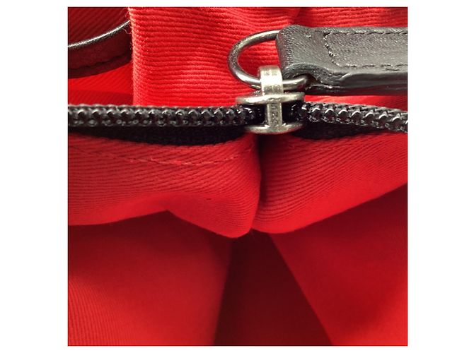 Borsa a tracolla Ralph Lauren in pelle nera Nero - vista 8