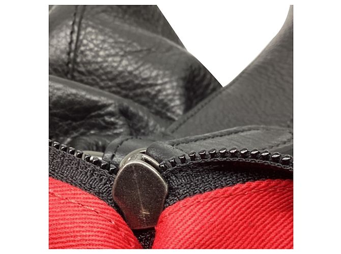 Borsa a tracolla Ralph Lauren in pelle nera Nero - vista 9
