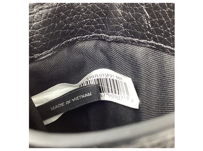 Custodia per telefono a tracolla Marc Jacobs The Groove in pelle nera Nero - vista 9