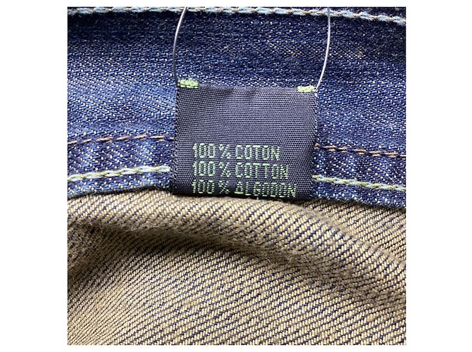 Giorgio Armani Jeans Armani in denim blu in cotone Blu chiaro - vista 4
