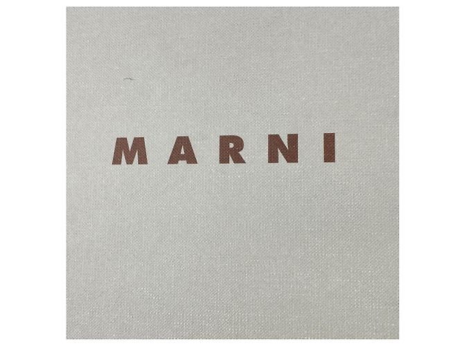 Tacchi a blocco Marni in pelle olive green Verde Verde oliva - vista 14